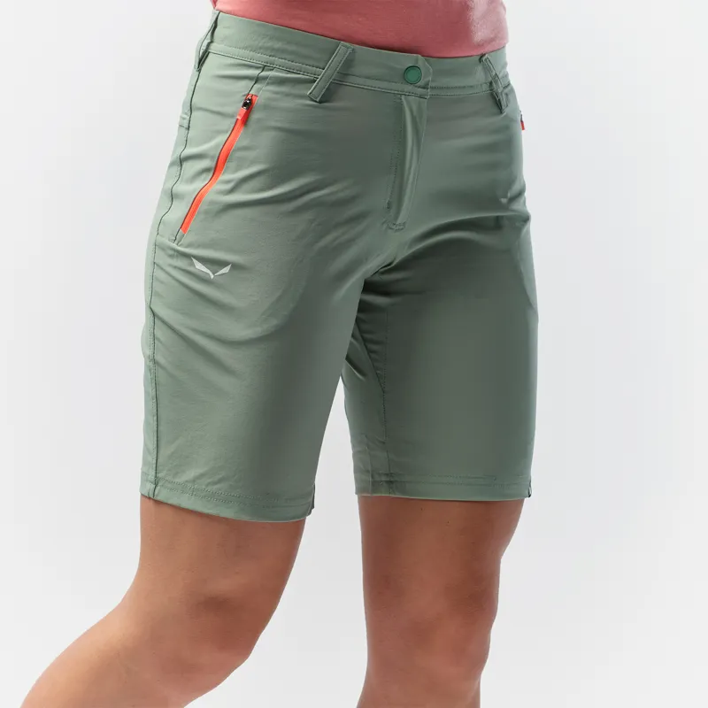 Salewa Talvena Durastretch Shorts Womens in Syrah-2